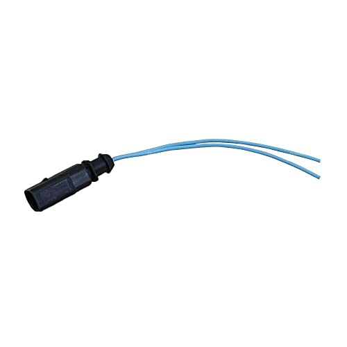 2 Pin Male Connector Kit Wired Plug Socket 1J0973802 For Audi VW Skoda Seat