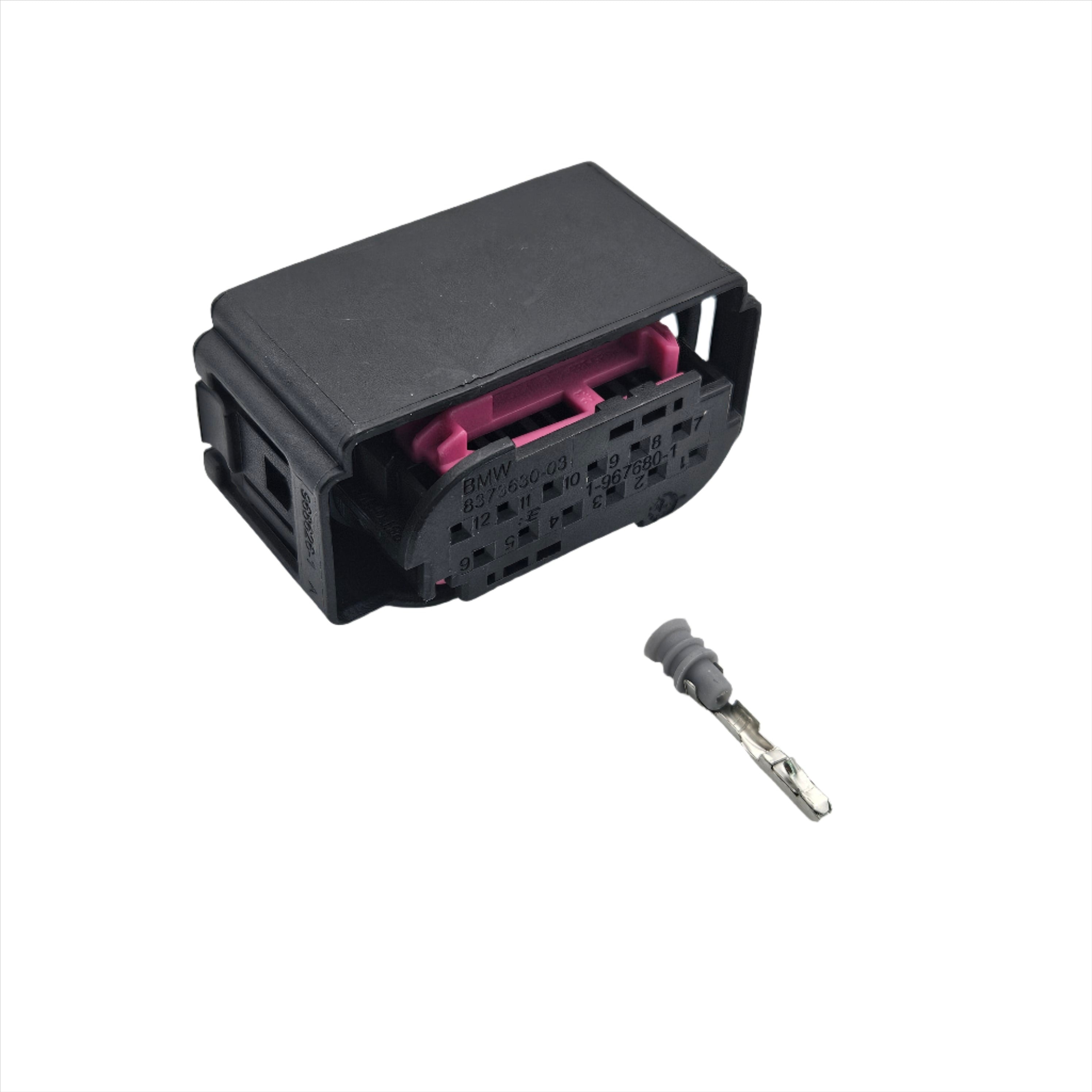12 Pin Connector Lane Change Assist 0.7mm Male Plug For Porsche BMW Volkswagen Audi 967680 1534151