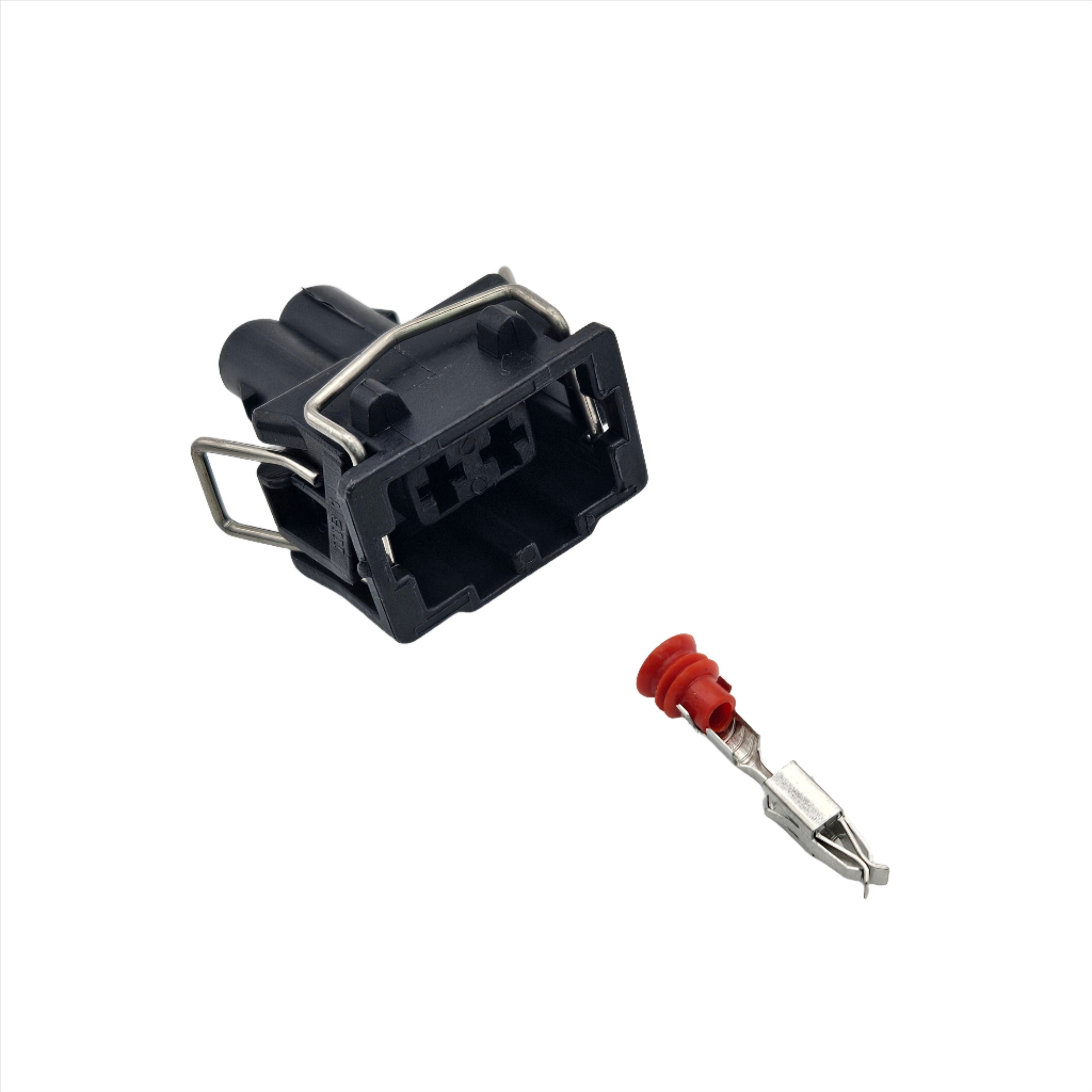 Jokon 95mm Round Light Lamp 2 Way Pin Connector Plug Elddis Caravan Motorhome