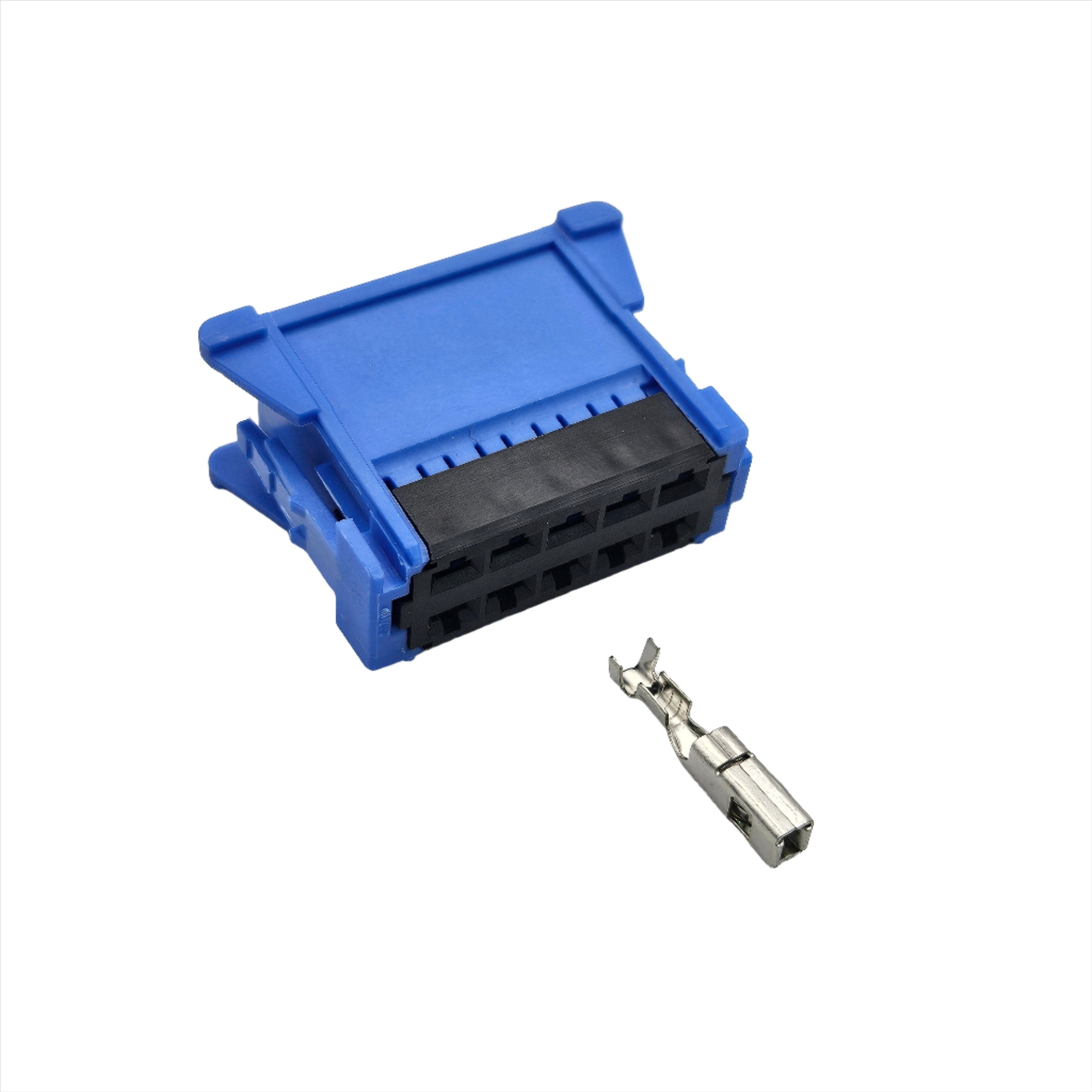 10 Pin Car Heater Blower Resistor Plug Connector Air Conditioner Cable Socket For Peugeot 98174-1004