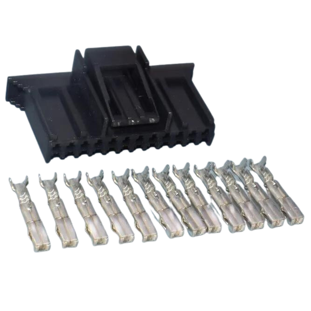 12 Pin Connector Housing Plug & Pins Wire Harness 211 PC122S0017 211PC122S0017 for FCI Delphi