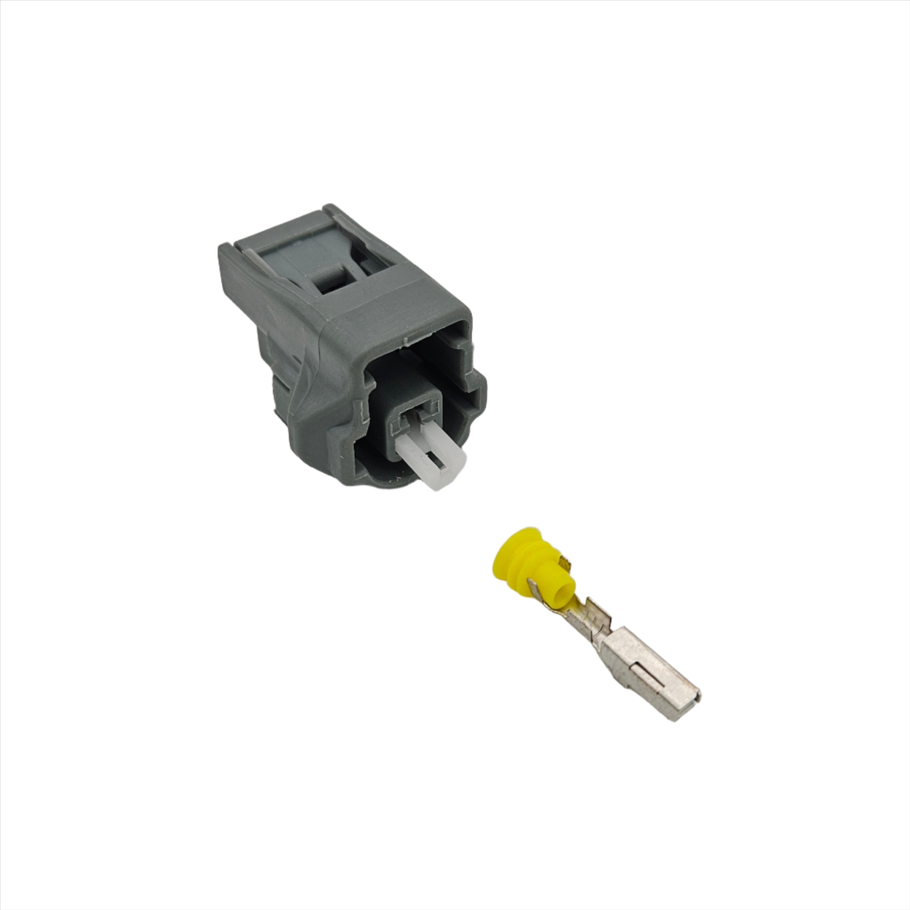 1 Pin Female 2JZ Knock Sensor Plug Connector Wire Harness Cable Pigtail For Toyota Lexus 90980-11166 7283-1015-10