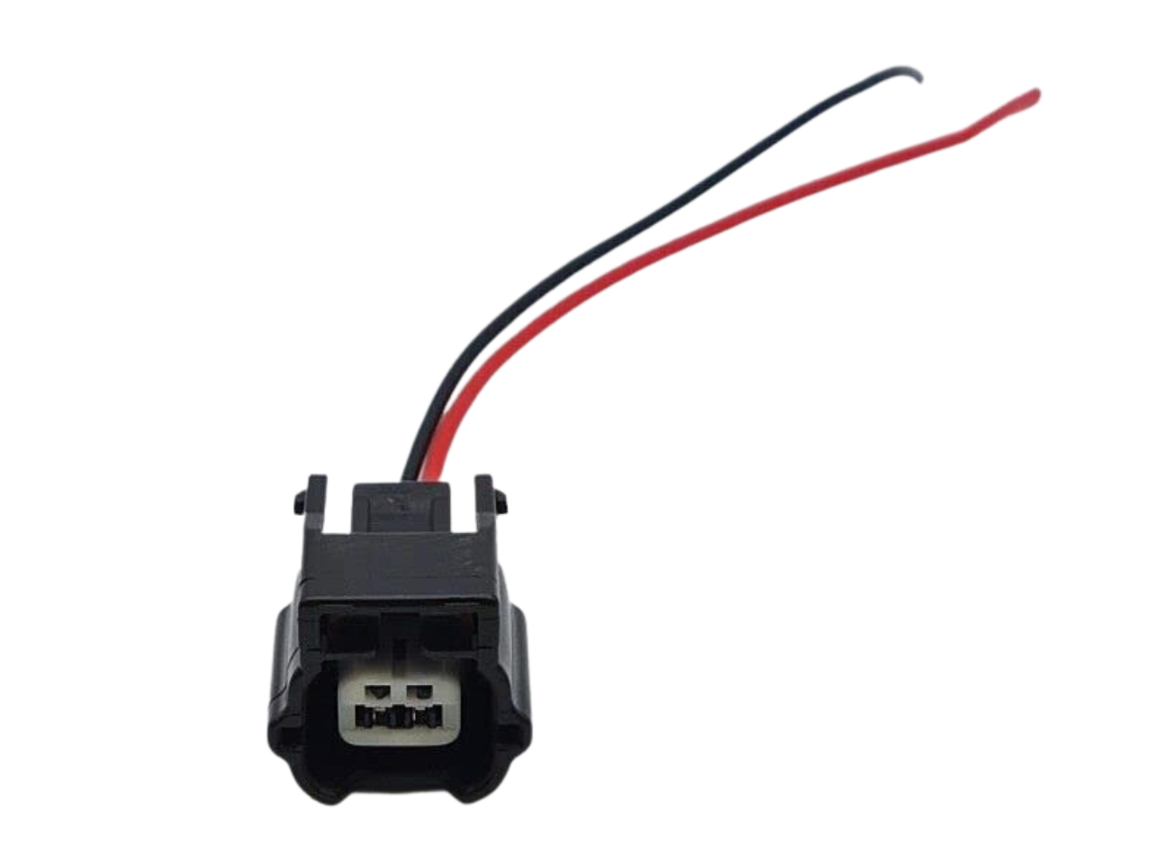 For NISSAN X-Trail Qashqai ABS Sensor PLUG Connector 2 PIN Socket Wire BLACK Housing