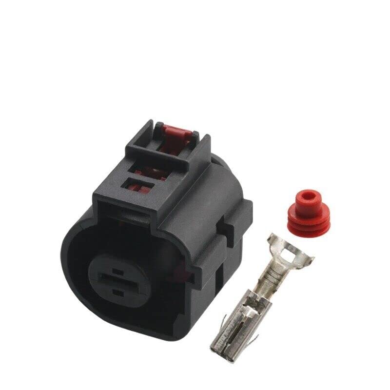For VW AUDI VAG 1K0 973 751 1 Pin Sealed Female JPT Connector Plug Kit 1K0973751