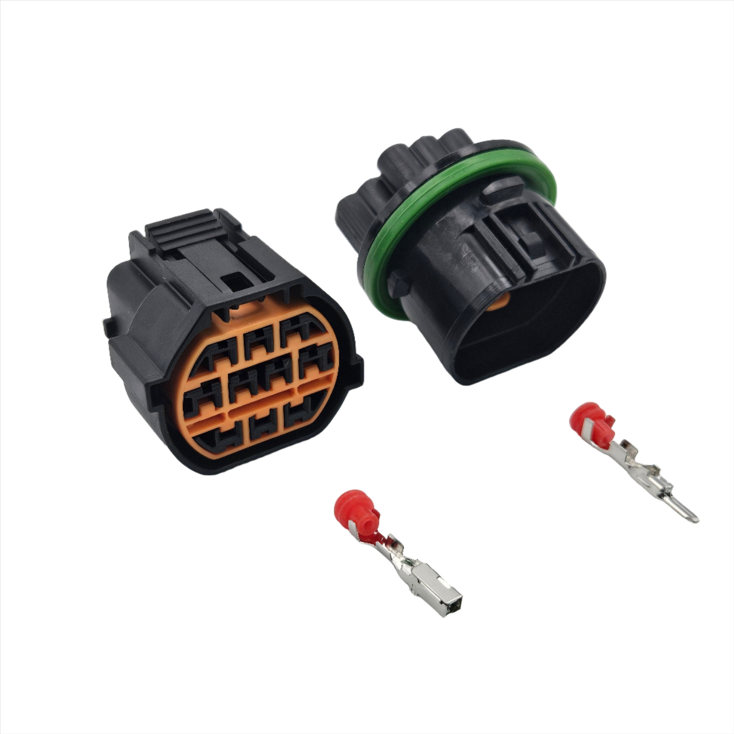 10 Pin HP066-10021 GL221-10021 Automotive Headlight Assembly Wiring Plug Socket Starter For HYUNDAI Verna KIA K1 K2 K3 K4