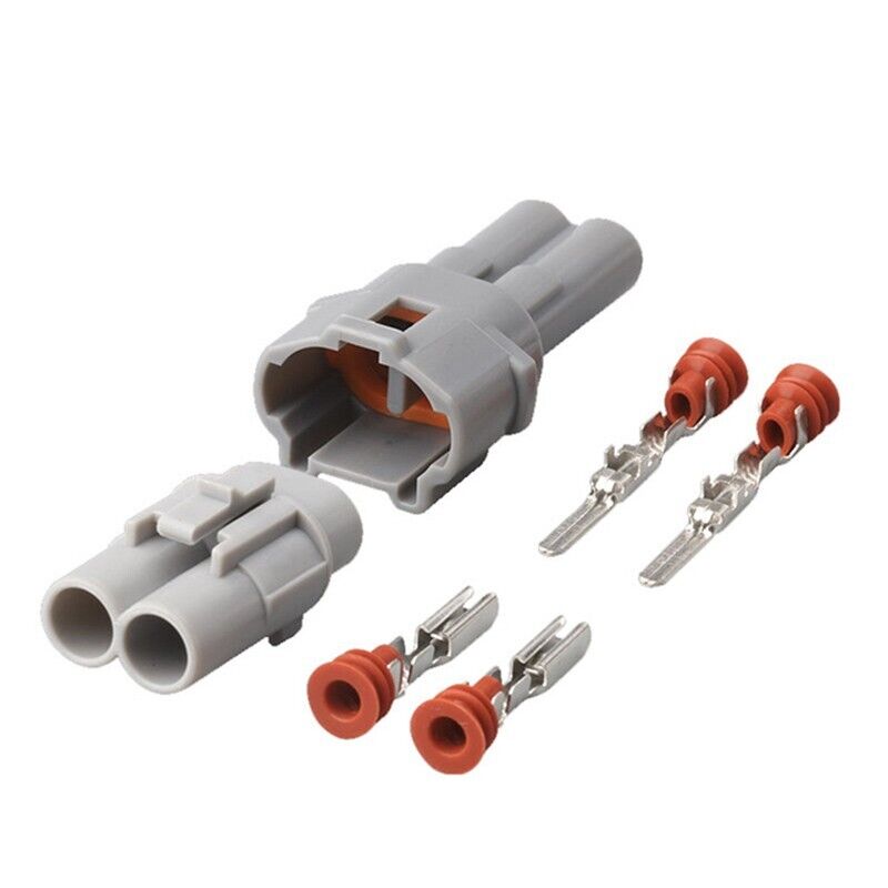 2 Pin Waterproof Connector Plug Set Fits Sumitomo MT090 - 6187-2311 6180-2321