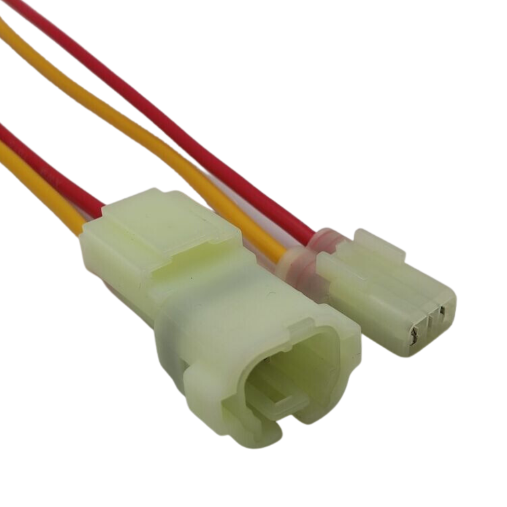 2 Pin Pre-wired Connector Kit for Sumitomo HM 6180-2451 6187-2801 6187-2804