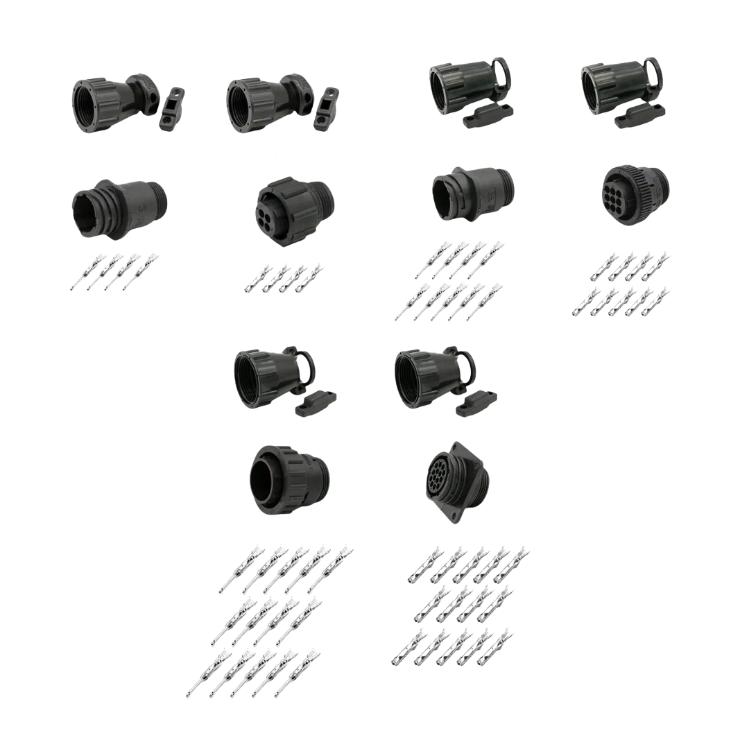 4, 9 & 14Pin AMP TE SMEMA - Male & Female Connectors 182658-1 206153-1 206062-4